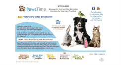 Desktop Screenshot of pawstime.com